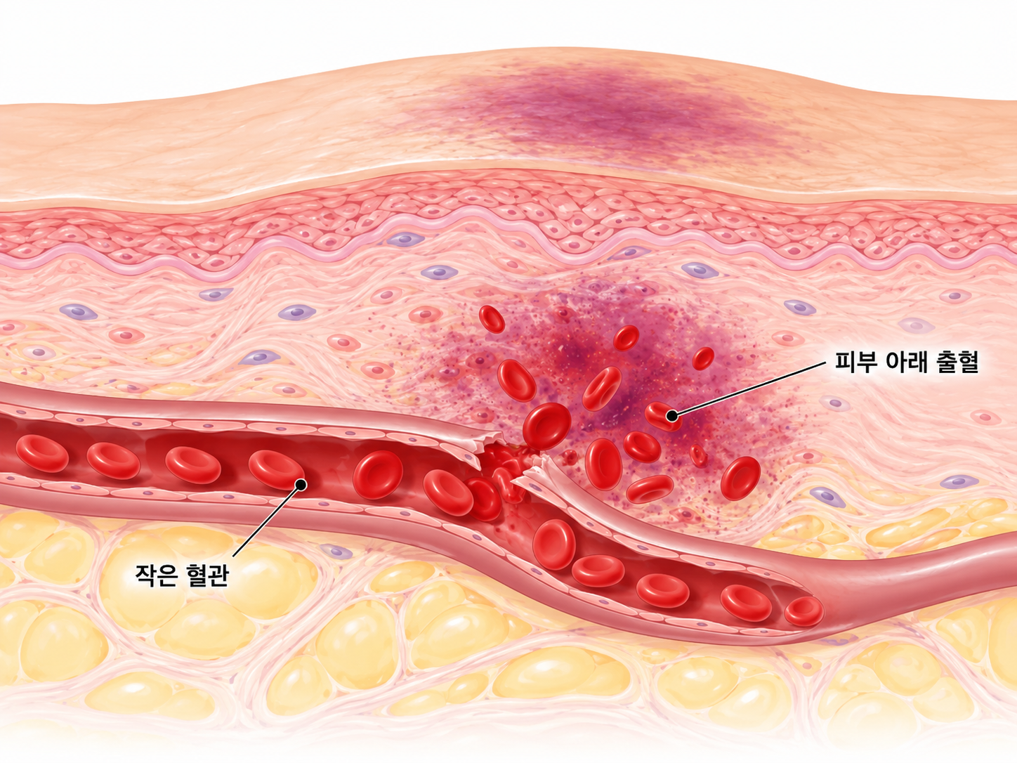 자반증 혈관과 출혈 